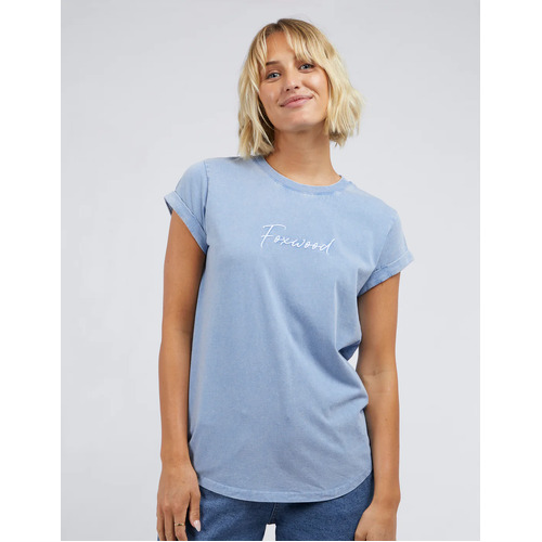 Foxwood Signature Tee - Light Blue