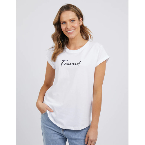 Foxwood Signature Tee - White