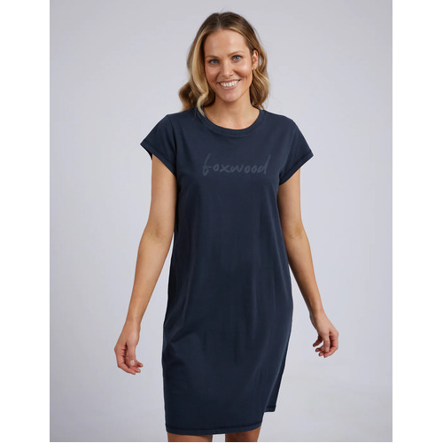 Foxwood Signature Tee Dress - Navy