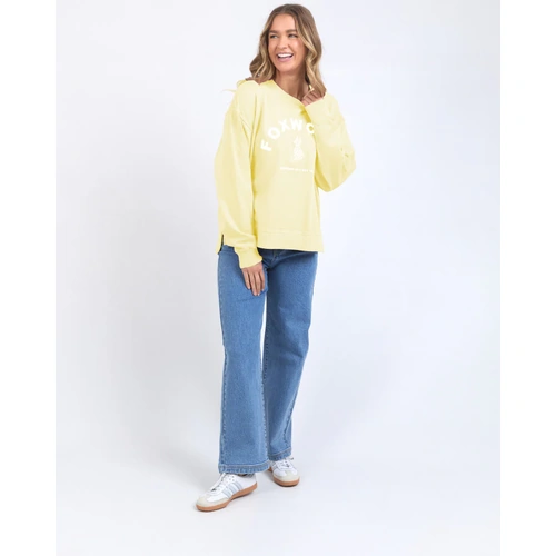 Foxwood Effortless Crew - Lemon [Size: 8]