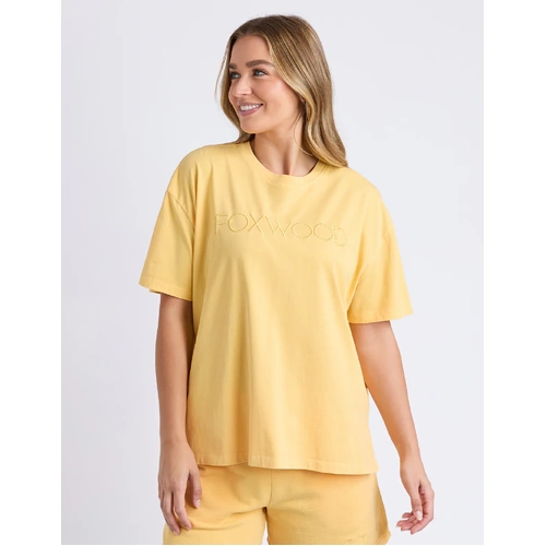 Foxwood Simplified Tee - Yellow