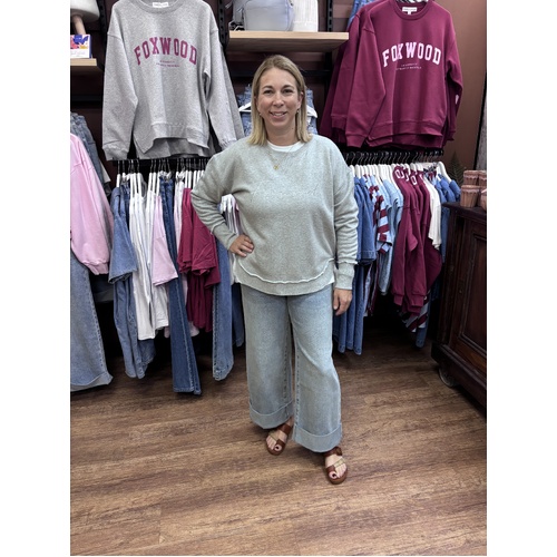 Foxwood Signature Crew - Grey Marle