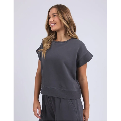 Foxwood Hustler Tee - Charcoal