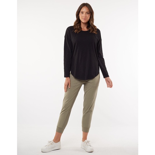 Foxwood Mackenzie Long Sleeve Crew - Black [Size: 6]