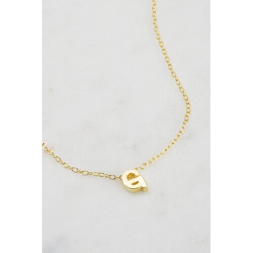 Zafino Letter Necklace - Gold G