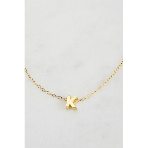 Zafino Letter Necklace - Gold K