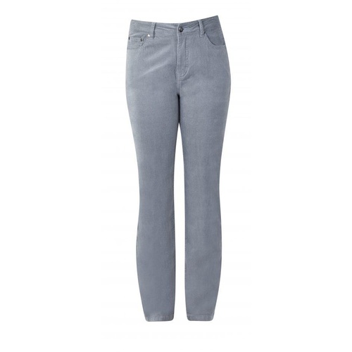 Vassalli Narrow Leg 5 Pocket Cord Pant - Cloud [Size: 14]