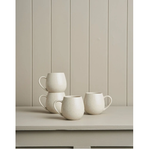 Robert Gordon Hug Me Mugs 4PK - White Speckled