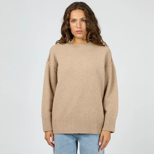 Silent Theory Elliot Knit Jumper - Oatmeal