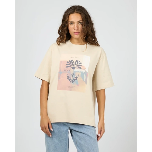 Silent Theory Shoot Tee - Natural