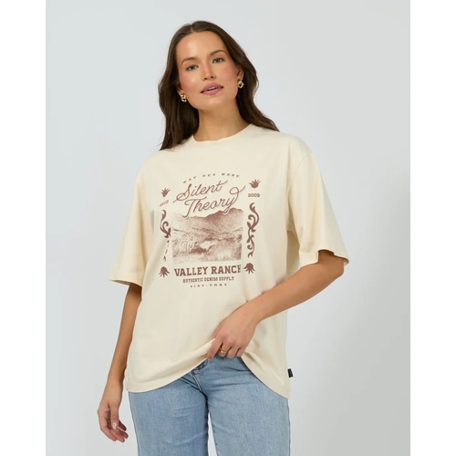 Silent Theory Valley Tee - Natural
