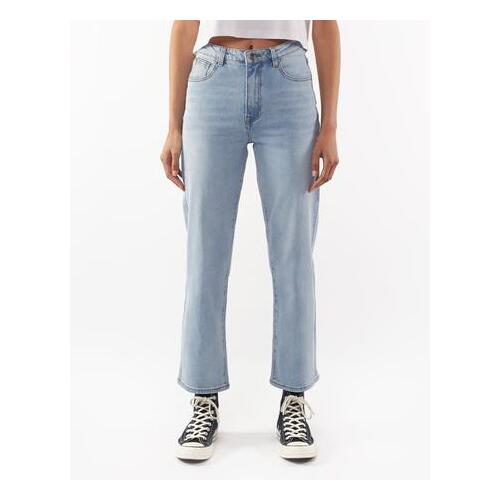 Silent Theory-Cali Straight Jean-Light Blue [Size : 10]