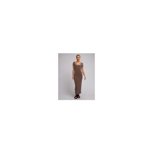 Silent Theory Harper Maxi Dress- Brown [size: 10]