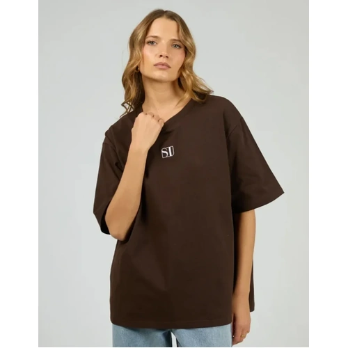 Silent Theory Silent Luxe Tee - Chocolate