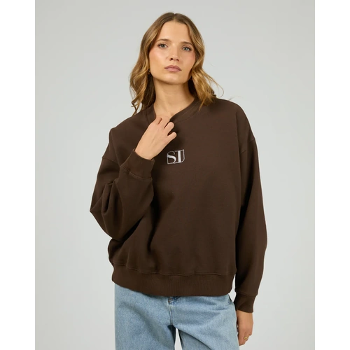 Silent Theory Silent Luxe Crew - Chocolate