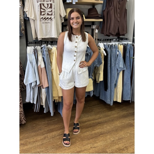 Silent Theory Leonie Vest - White