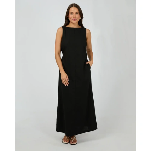 Silent Theory Tallow Tie Maxi Dress - Black