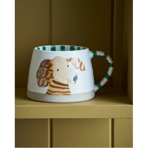 Robert Gordon 4 Dogs & A Cat RGA x Carolyn Gavin Mug - Teddie
