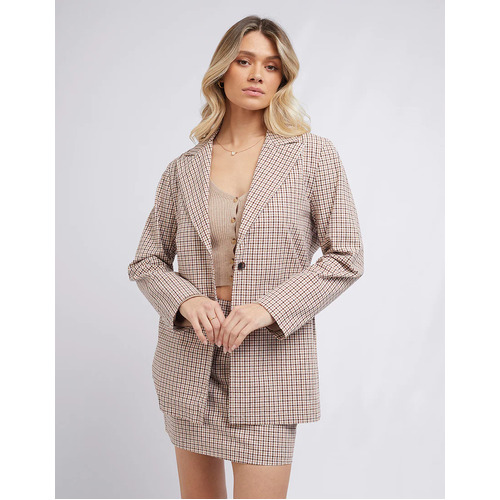 All About Eve Spencer Check Blazer - Check [Size: 10]