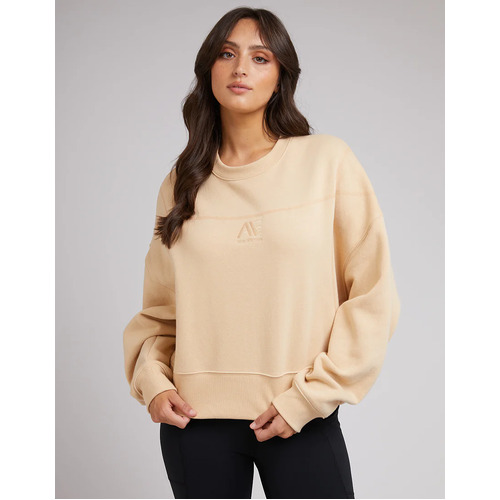 All About Eve Active Tonal Sweater - Oatmeal [Size: 10]