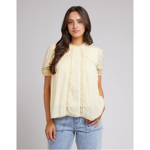 All About Eve Denver Tee - Yellow [Size: 10]
