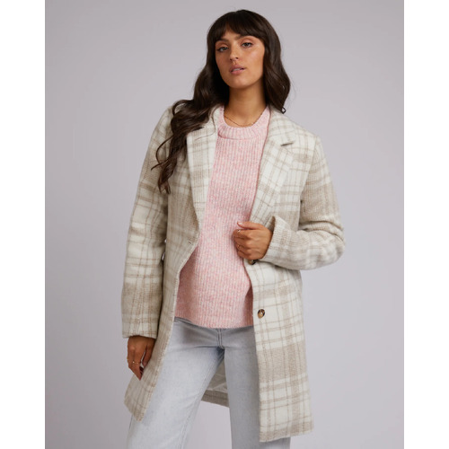 All About Eve Emily Check Coat - Check