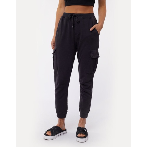 All About Eve-Combat Trackpant-Washed Black [Size: 10]