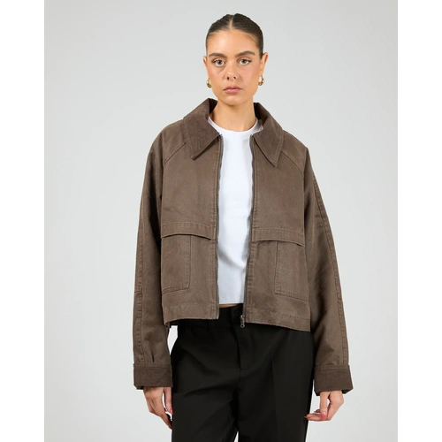 All About Eve Chicago Jacket - Coffee