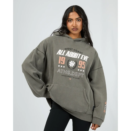 All About Eve Performance O/S Hoodie - Charcoal