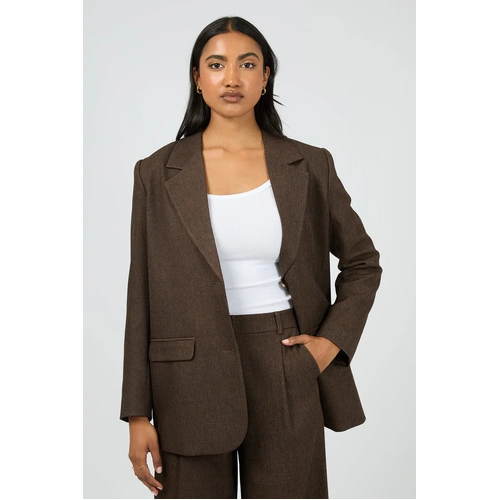 All About Eve Romy Blazer - Brown [Size: 14]