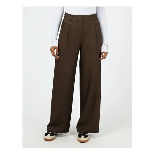 All About Eve Romy Wide Leg Pant - Brown