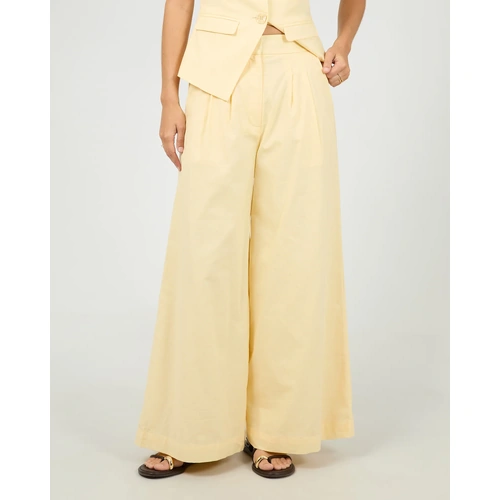 All About Eve Alessa Linen Pant - Yellow