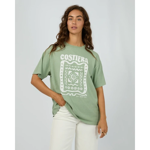 All About Eve Costiera Relaxed Tee - Sage