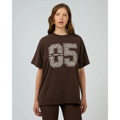 All About Eve Nico Relaxed Tee - Brown