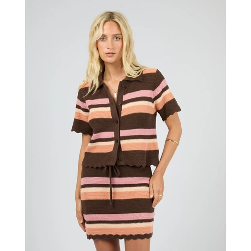 All About Eve Copacabana Knit Top - Stripe