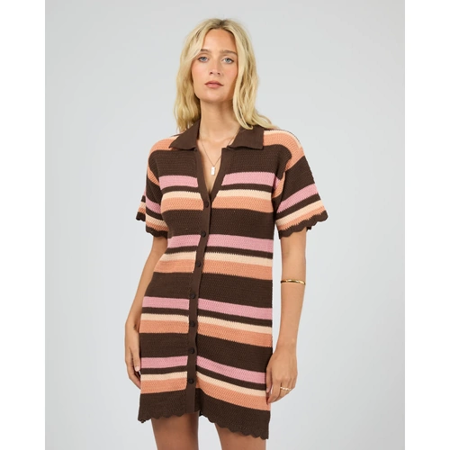 All About Eve Copacabana Knit Dress - Stripe