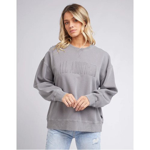 All About Eve Old Favourite Crew - Charcoal