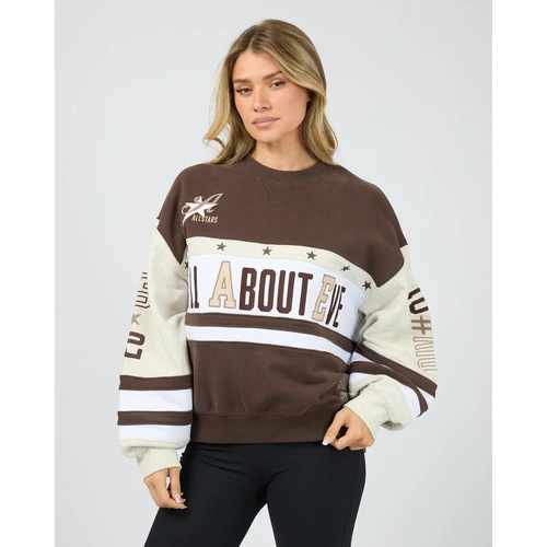 All About Eve Div One Panel Crew - Brown