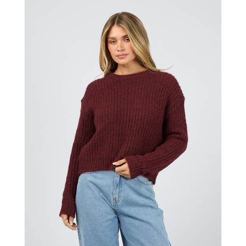 All About Eve Ivy Knit Jumper - Wine