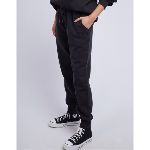All About Eve-Phoenix Trackpant-Washed Black [Size : 12]