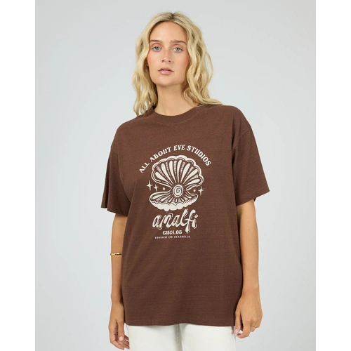 All About Eve Studios Relaxed Tee - Chocolate