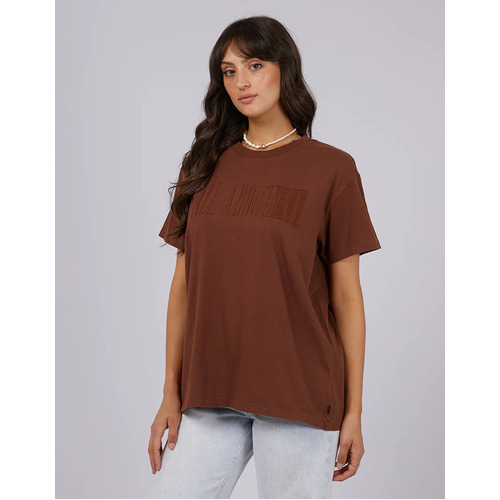 All About Eve Heritage Tee - Brown [Size: 12]