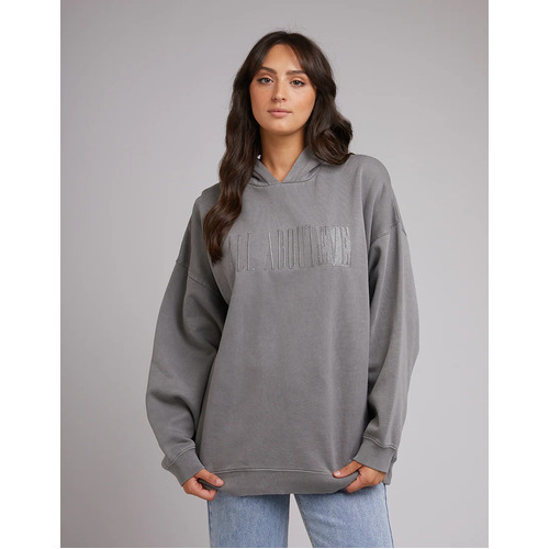 All About Eve Old Favourite Hoody - Charcoal