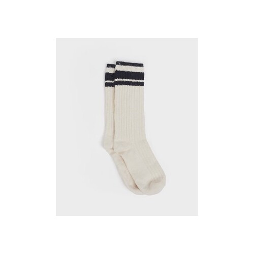 All About Eve Active Crew Socks 2 Pack - Natural/Black