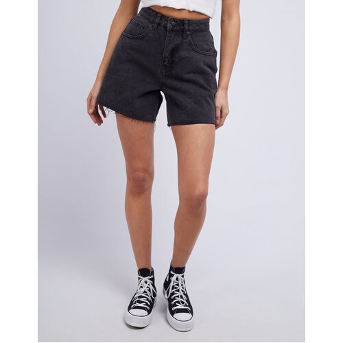 All About Eve Harley Bermuda Short - Washed Black [Size : 14]