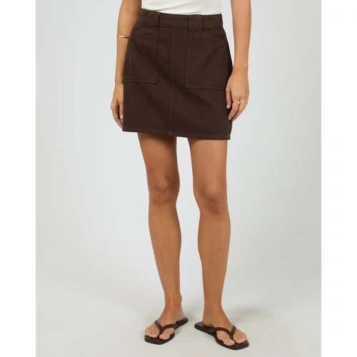 All About Eve Becca Skirt - Brown