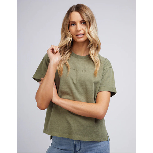 All About Eve AAE Washed Tee - Khaki