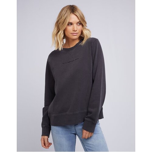 All About Eve-Washed Crew-Washed Black