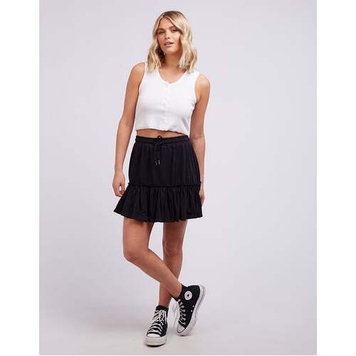 All About Eve Rene Mini Skirt - Black [Size : 8]