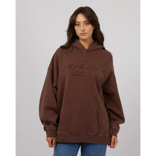 All About Eve Classic Hoody - Brown